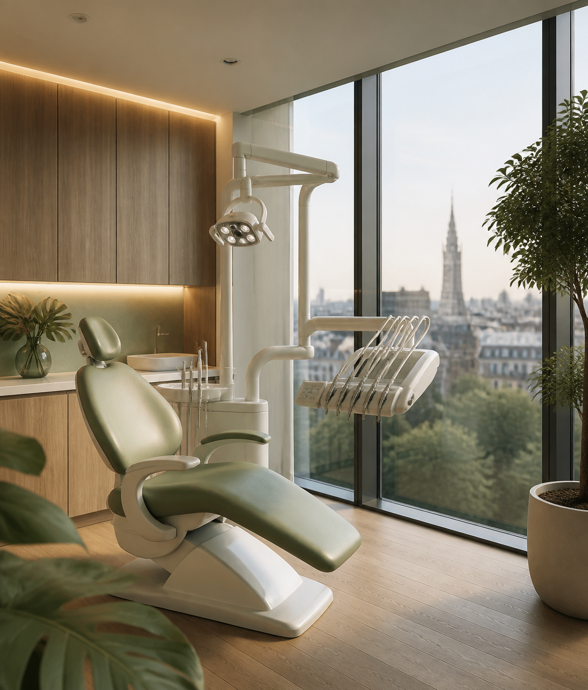 Cabinet dentaire premium du Dr Aftat Omar — Garden Dental Clinic Anderlecht